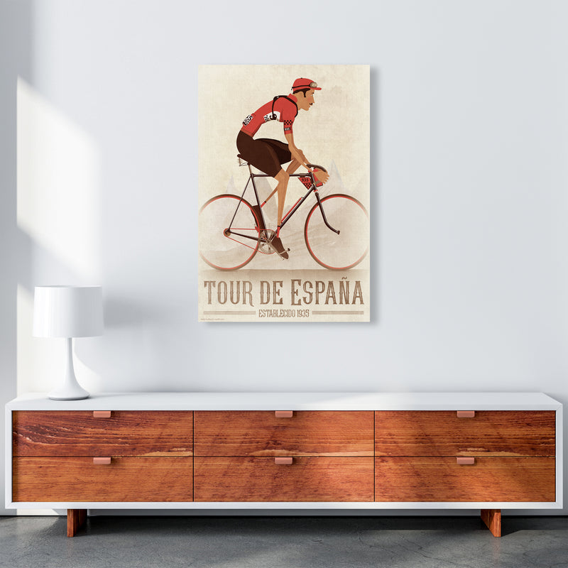 Spanish Tours Cycling Print by Wyatt9 A1 Canvas