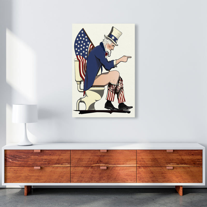 Uncle Sam loo Right by Wyatt9 A1 Canvas