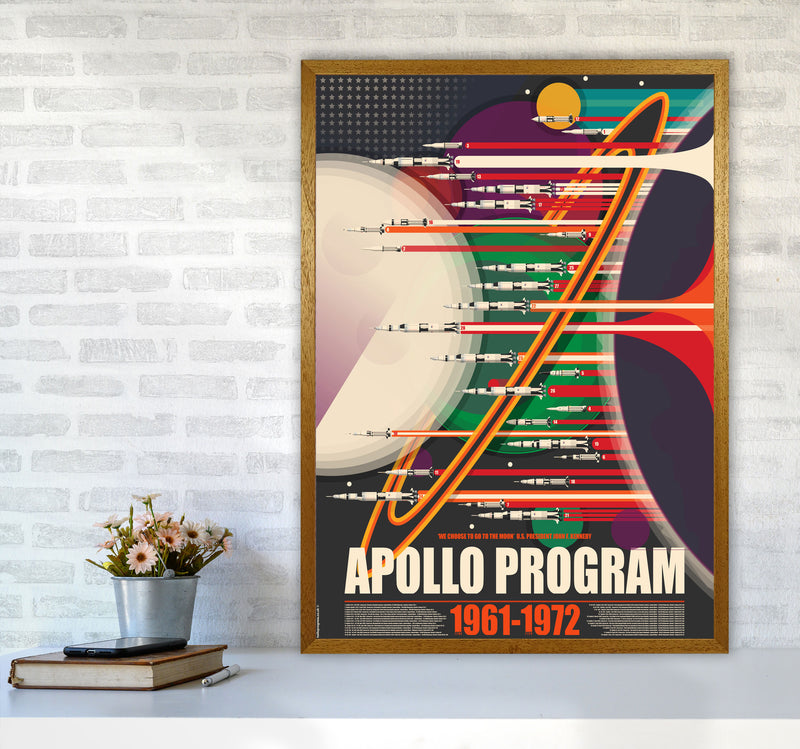 Apollo Program Art Print by Wyatt9 A1 Print Only