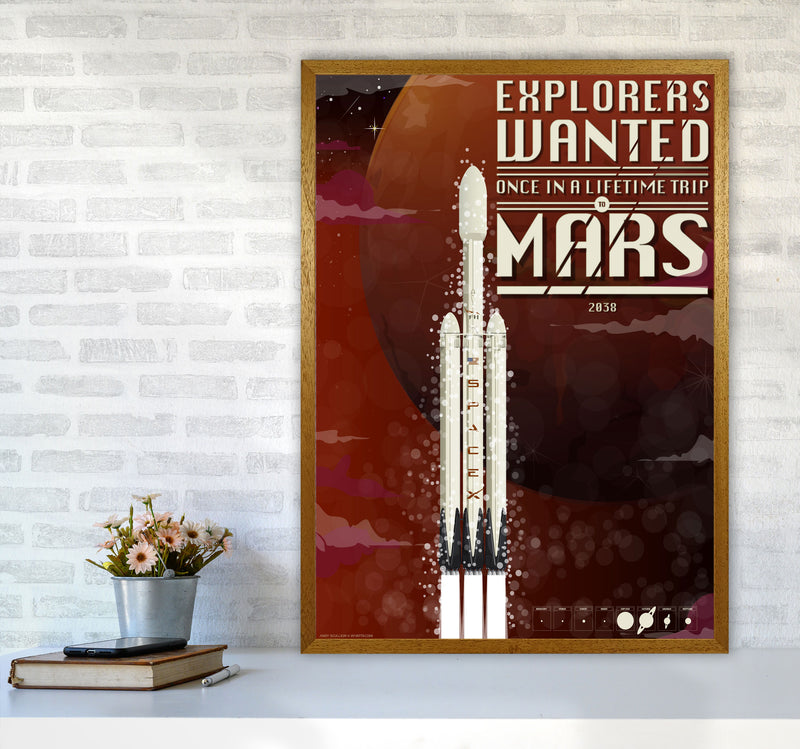 SpaceX by Wyatt9 A1 Print Only