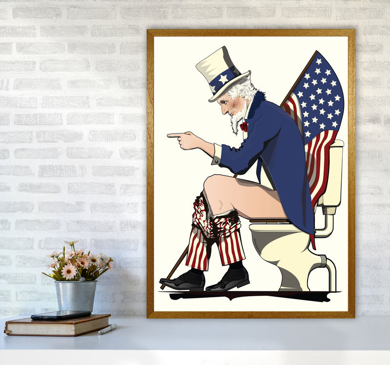 Uncle Sam loo by Wyatt9 A1 Print Only