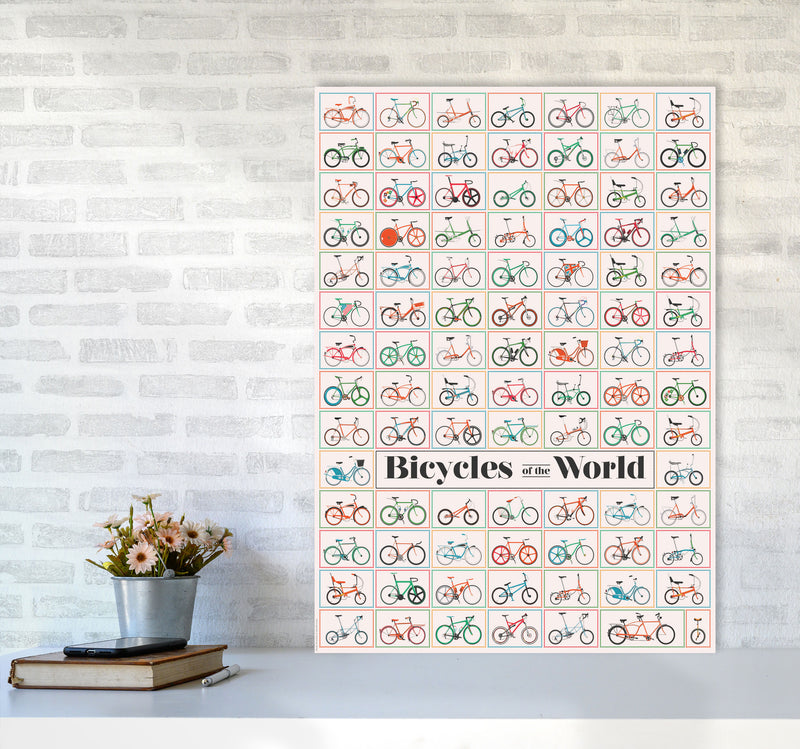 Bicycle of the World by Wyatt9 A1 Black Frame