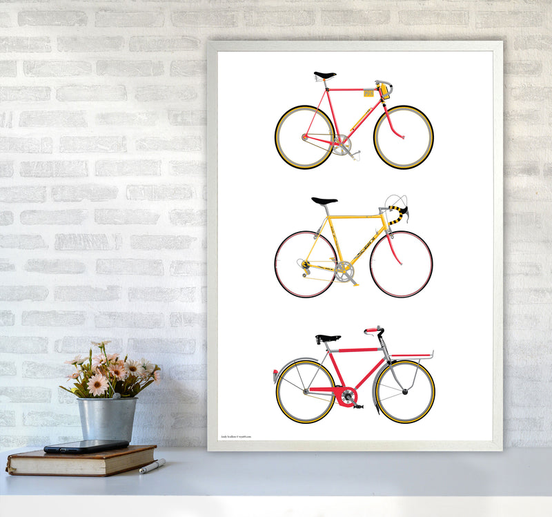 Three Bikes by Wyatt9 A1 Oak Frame