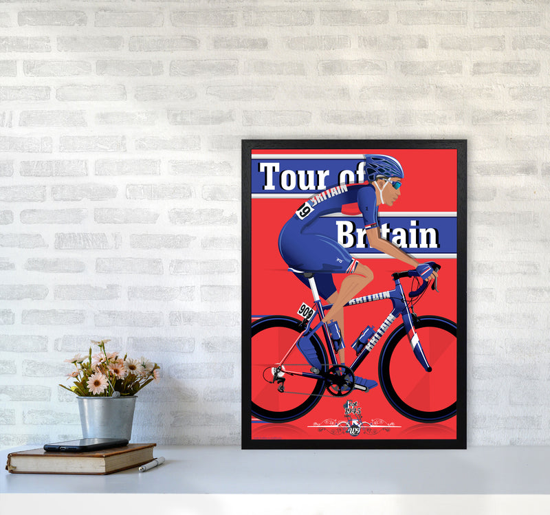 Tour De Britain by Wyatt9 A2 White Frame