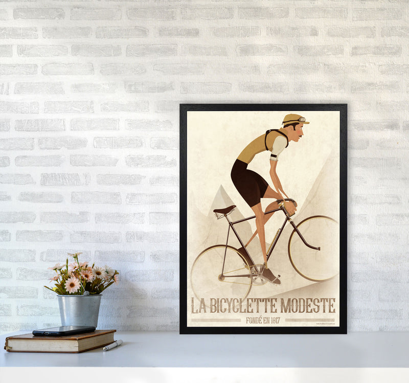 Vintage Cyclist 2016 by Wyatt9 A2 White Frame