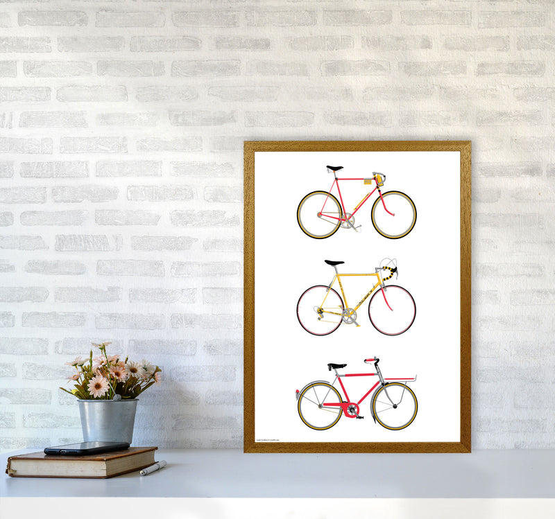 Three Bikes by Wyatt9 A2 Print Only