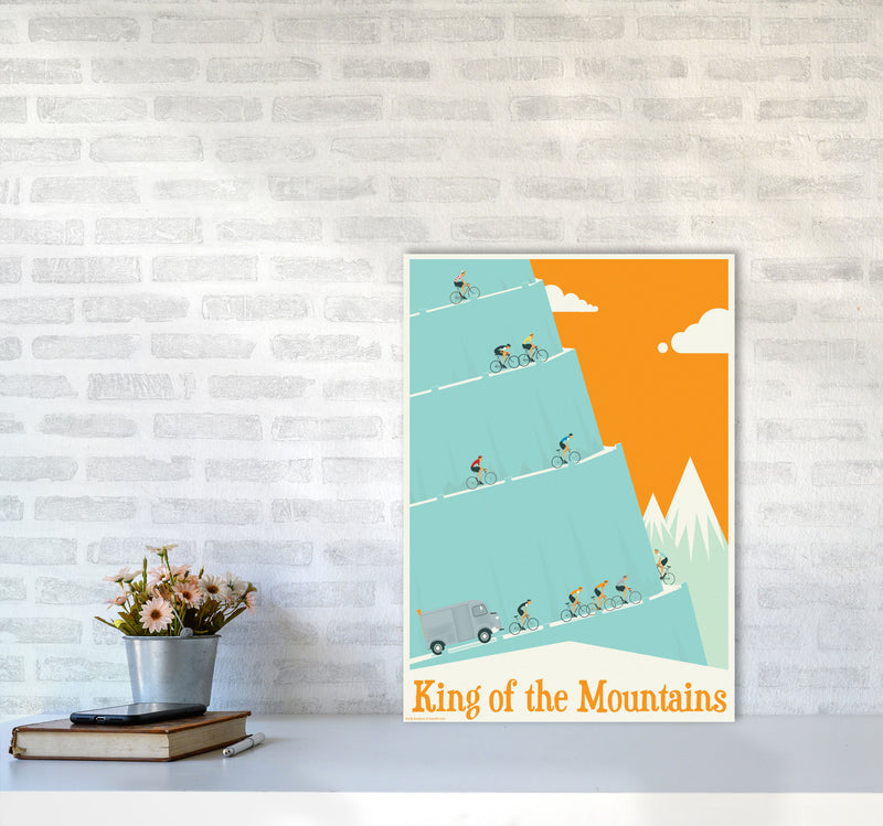 King of the Mountains by Wyatt9 A2 Black Frame