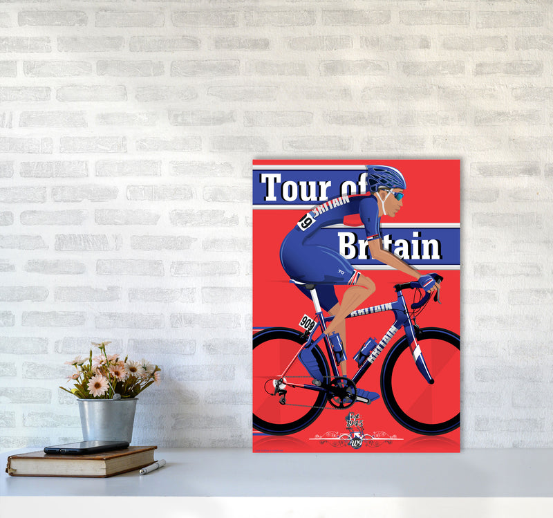 Tour De Britain by Wyatt9 A2 Black Frame