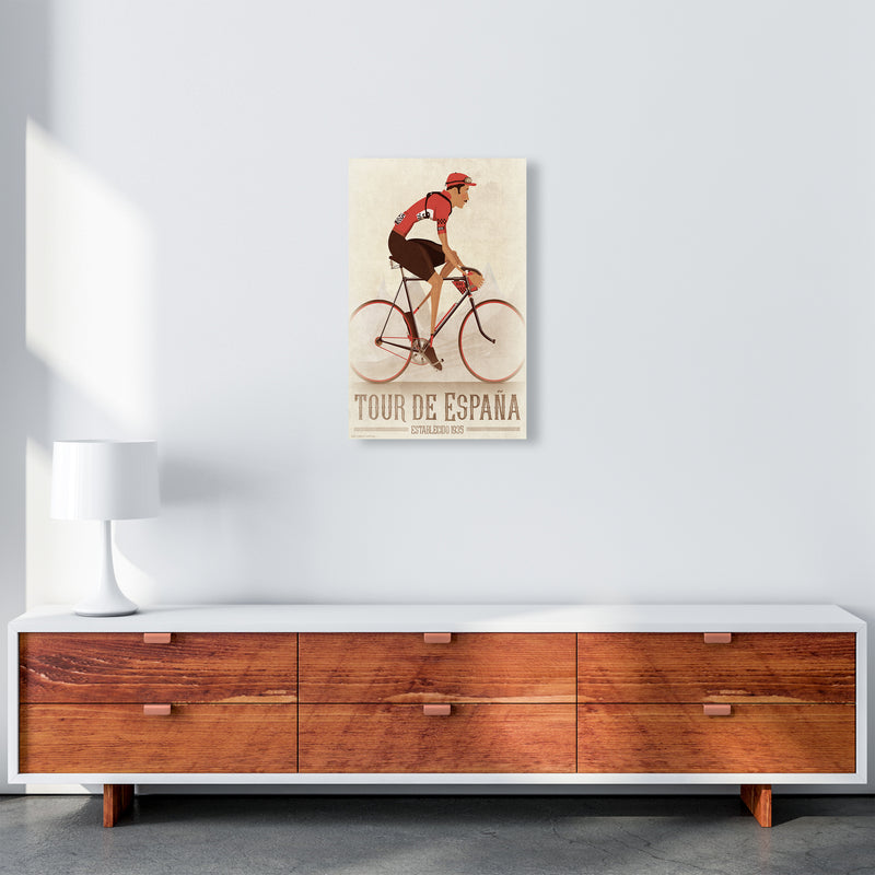 Spanish Tours Cycling Print by Wyatt9 A3 Canvas