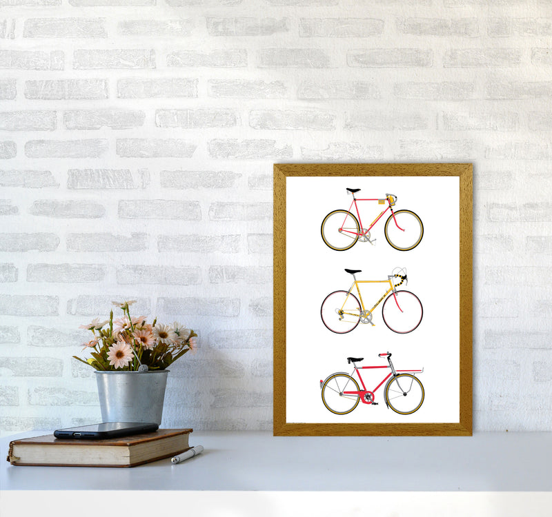 Three Bikes by Wyatt9 A3 Print Only