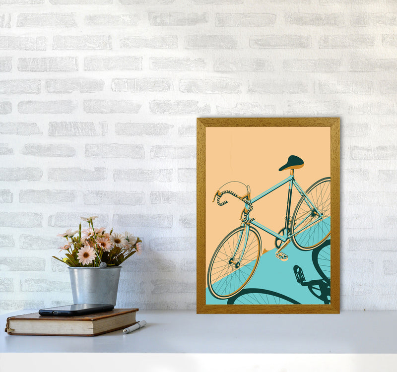 Isometric Cycling Print by Wyatt9 A3 Print Only