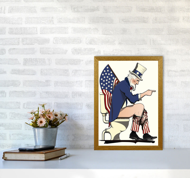 Uncle Sam loo Right by Wyatt9 A3 Print Only