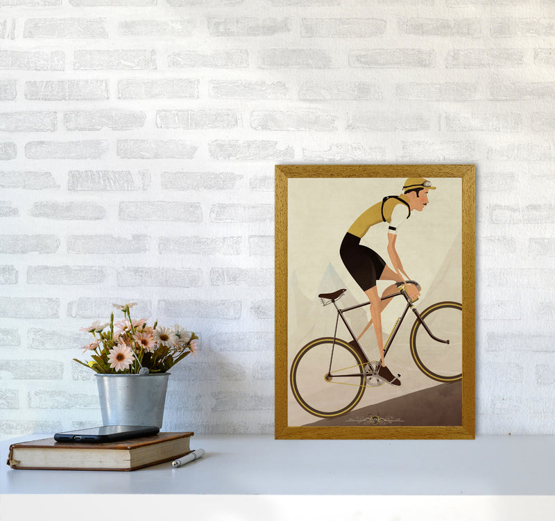 Vintage Cycling Print by Wyatt9 A3 Print Only
