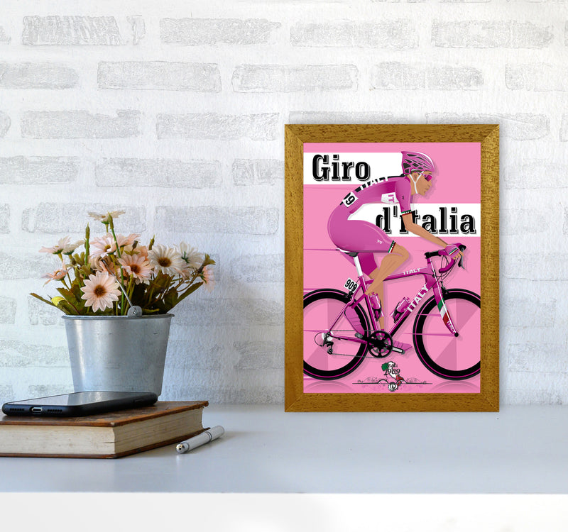 Modern Giro Cycling Print by Wyatt9 A4 Print Only
