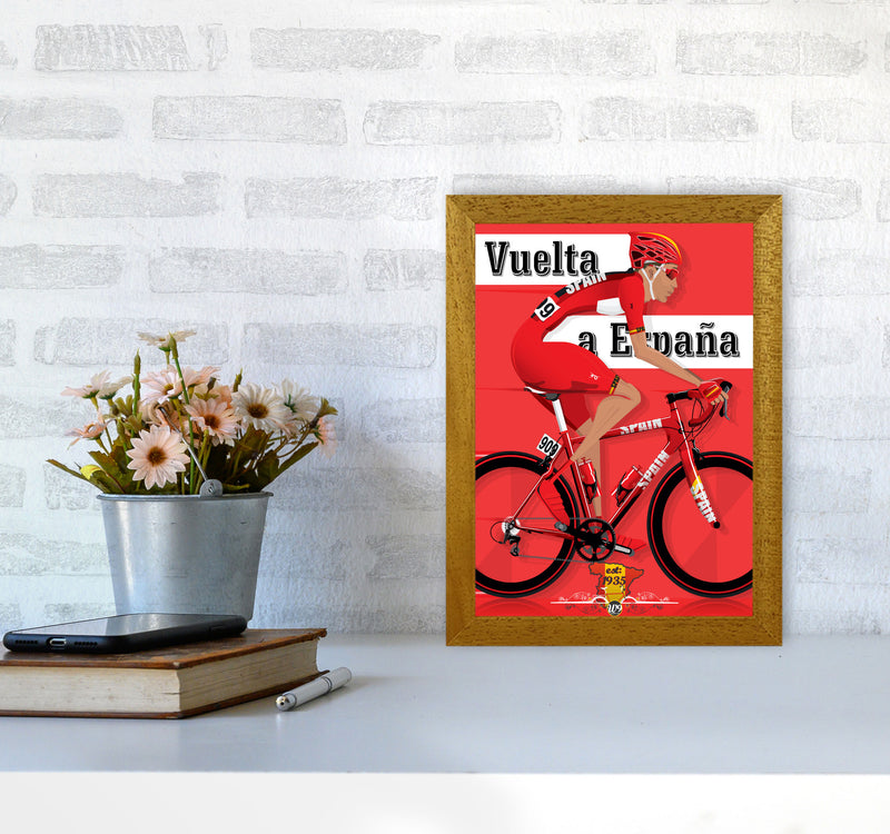 Modern Spanish Cycling Print by Wyatt9 A4 Print Only