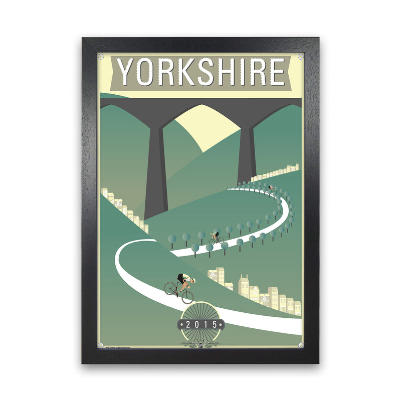 Tour De Yorkshire 2015 Hills by Wyatt9 Black Grain