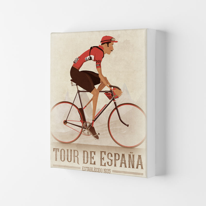 Spanish Tours Cycling Print by Wyatt9 Canvas