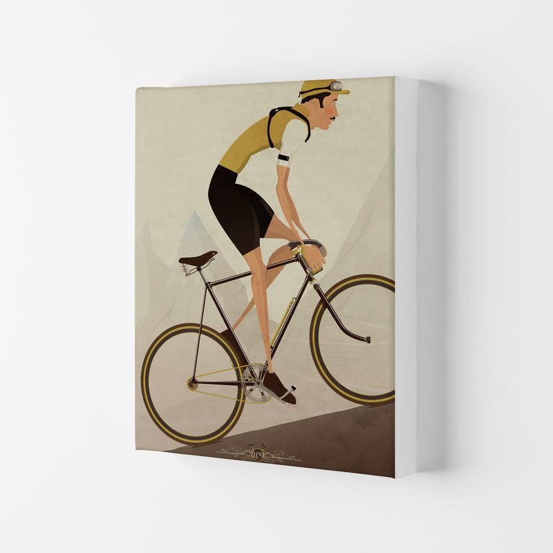 Vintage Cycling Print by Wyatt9 Canvas