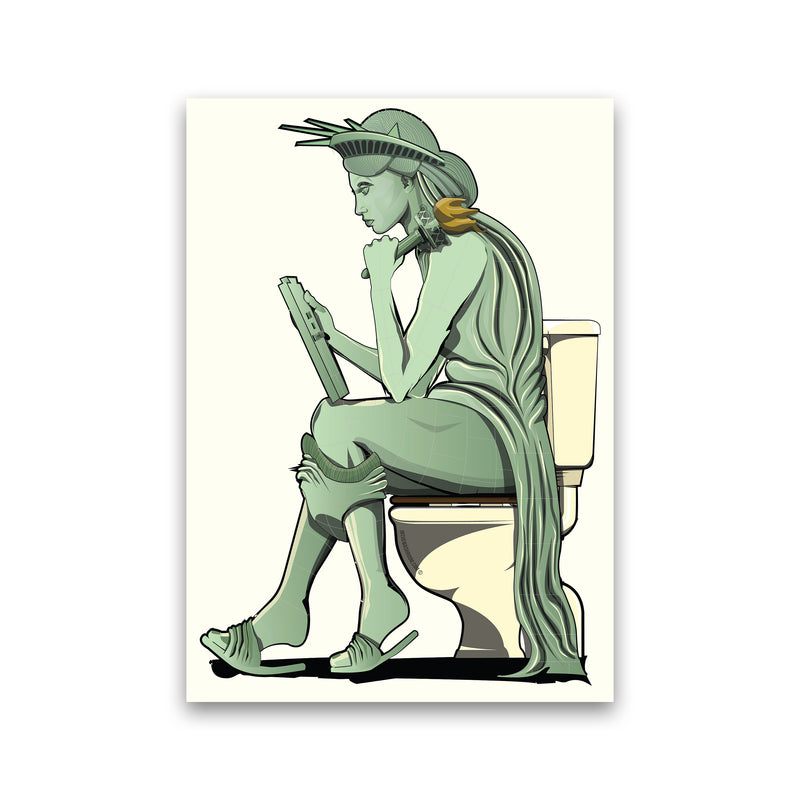 Statue of Liberty Loo by Wyatt9 Print Only