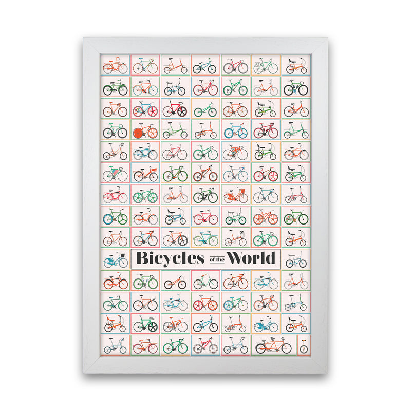 Bicycle of the World by Wyatt9 White Grain