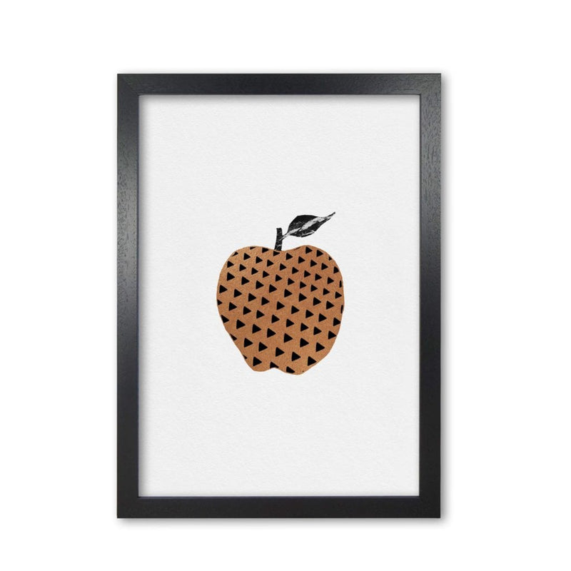 Apple fruit illustration fine art print by orara studio, framed kitchen wall art
