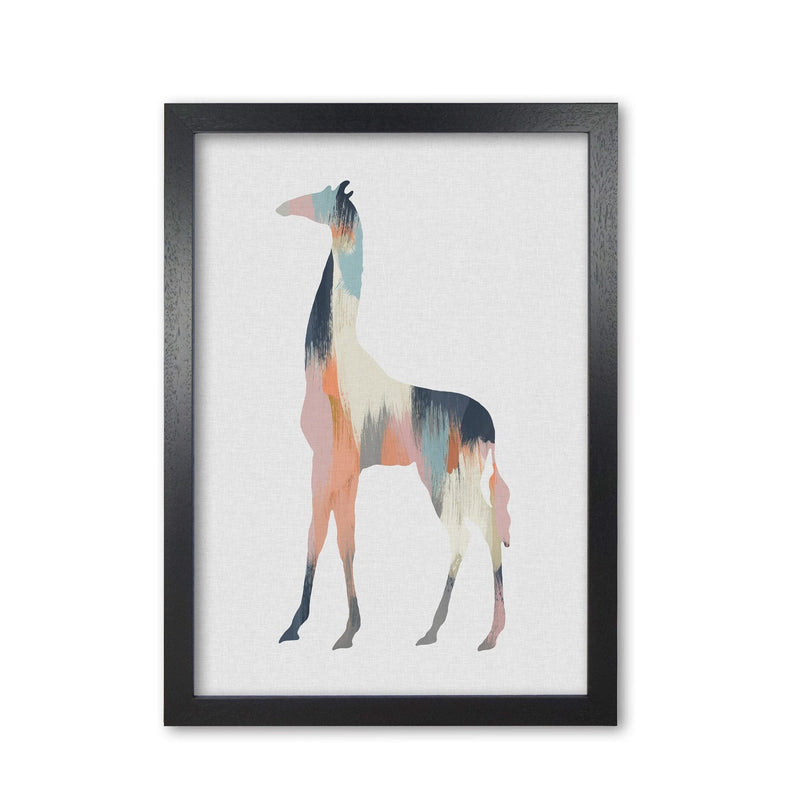 Pastel giraffe fine art print by orara studio