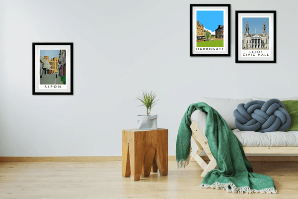 Prints of yorkshire towns &#038; cities