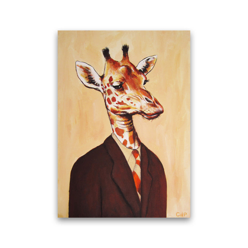 Giraffe 01 Art Print by Coco Deparis