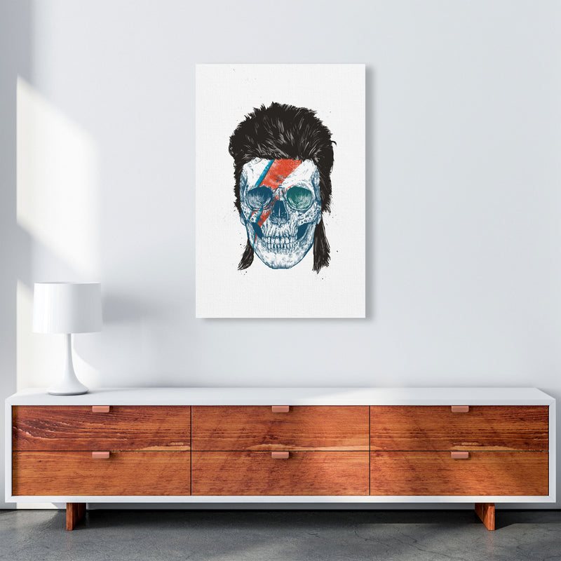 Bowie's Skull Gothic Art Print by Balaz Solti A1 Canvas