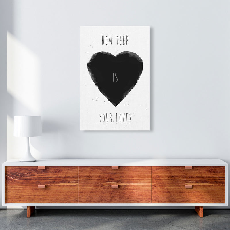 How Deep Is Your Love? Art Print by Balaz Solti A1 Canvas