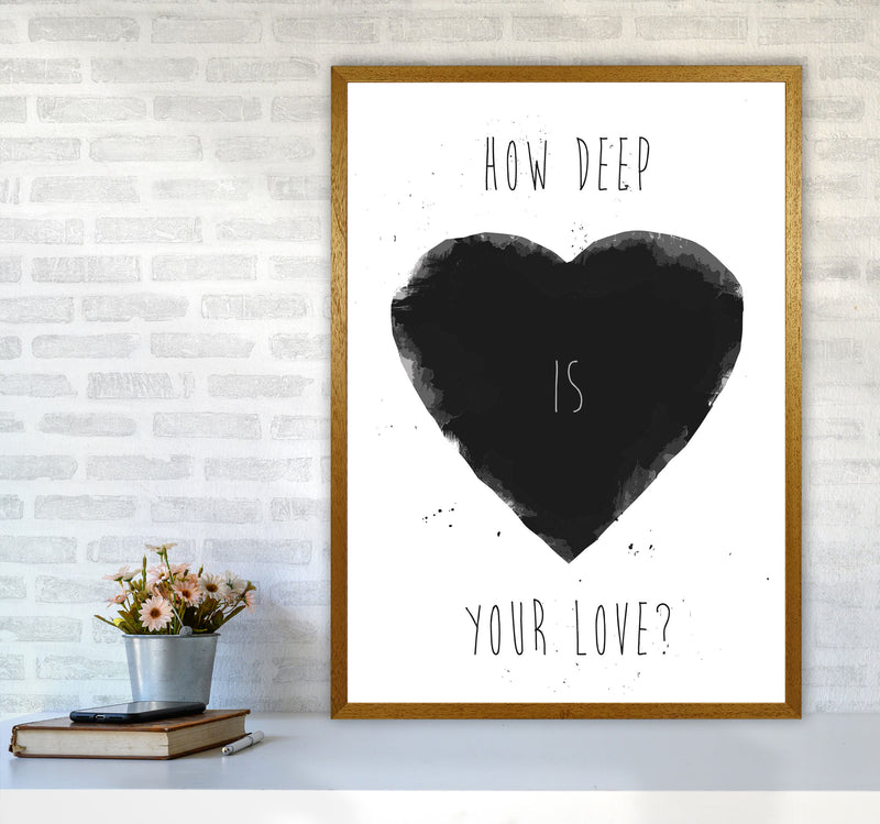 How Deep Is Your Love? Art Print by Balaz Solti A1 Print Only