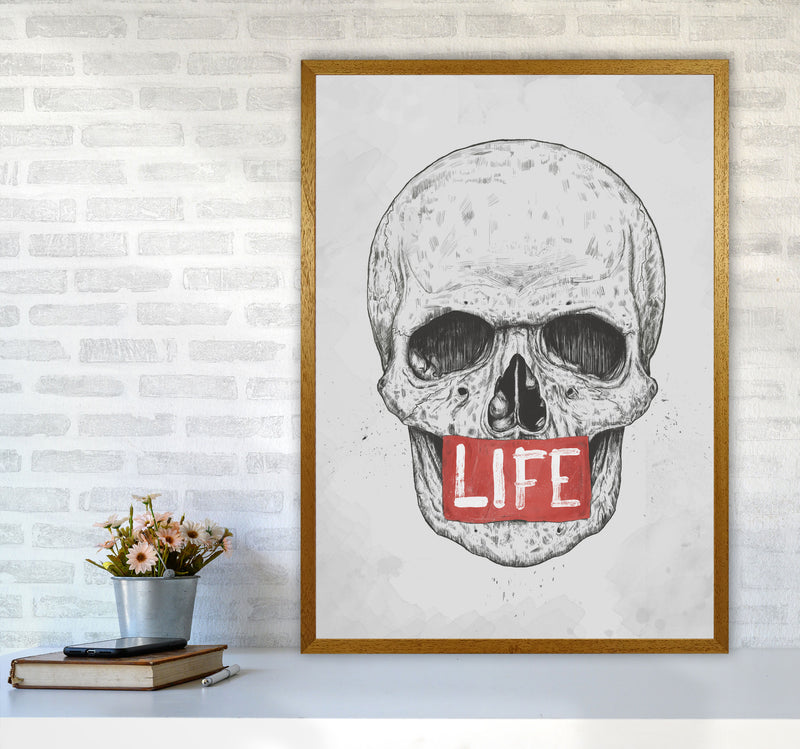 Skull Life Art Print by Balaz Solti A1 Print Only