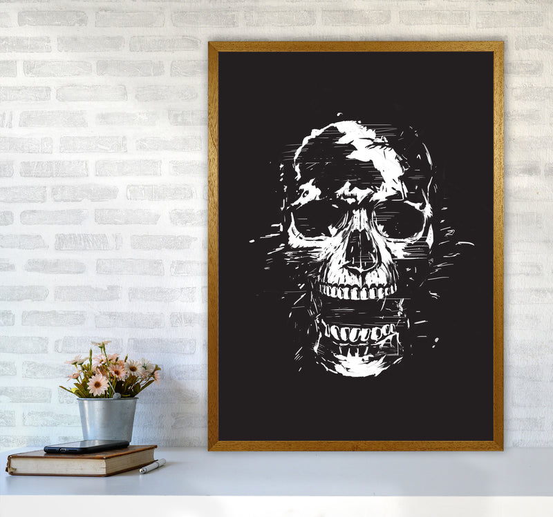 Scream Skull Black by Balaz Solti A1 Print Only