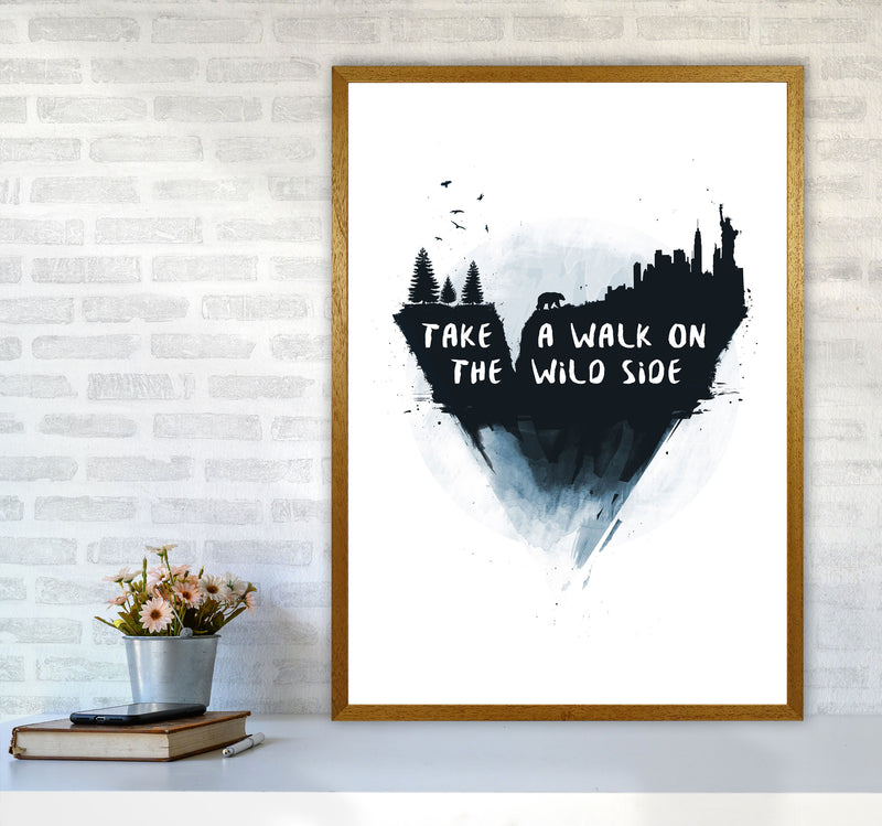 Walk On The Wild Side Art Print by Balaz Solti A1 Print Only