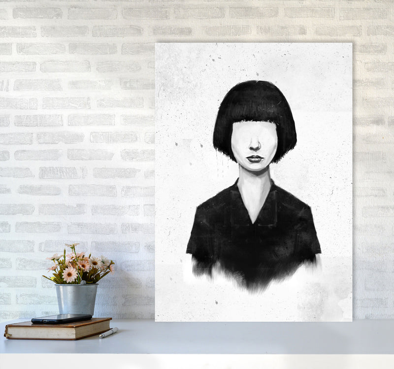 What You See Is What You Get Art Print by Balaz Solti A1 Black Frame