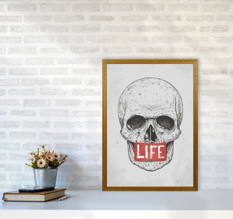 Skull Life Art Print by Balaz Solti A2 Print Only