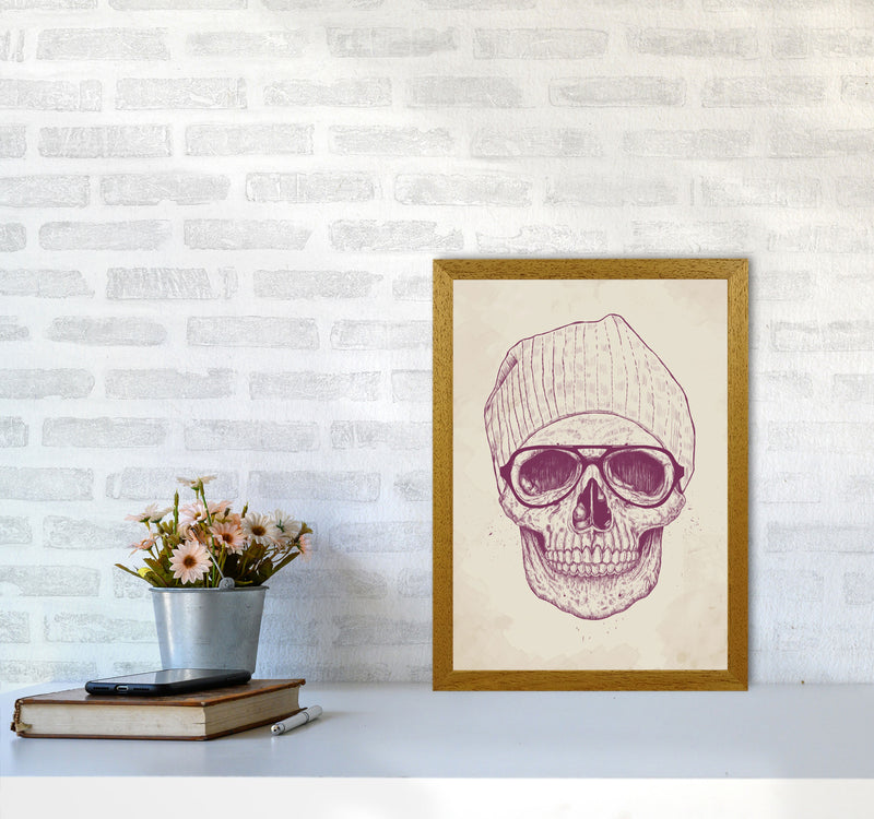 Cool Hipster Skull Gothic Art Print by Balaz Solti A3 Print Only