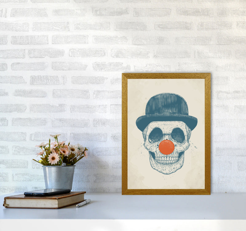 Dead Clown Skull Gothic Art Print by Balaz Solti A3 Print Only