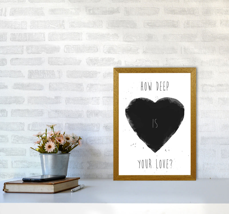How Deep Is Your Love? Art Print by Balaz Solti A3 Print Only