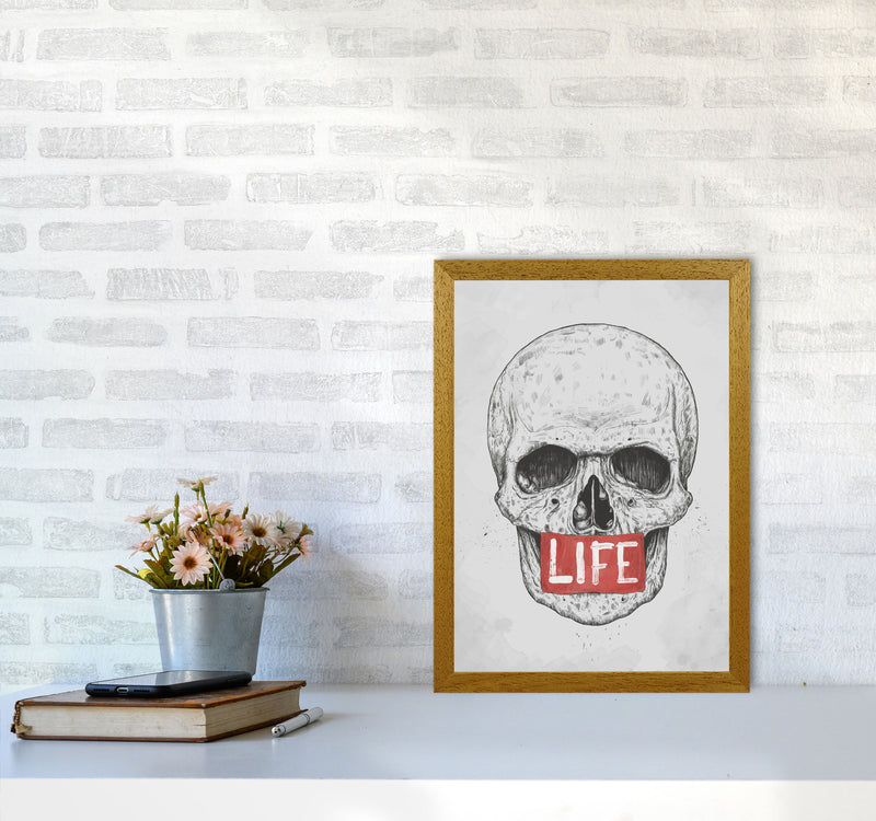 Skull Life Art Print by Balaz Solti A3 Print Only