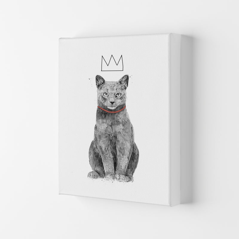King Of Everything Animal Art Print by Balaz Solti Canvas