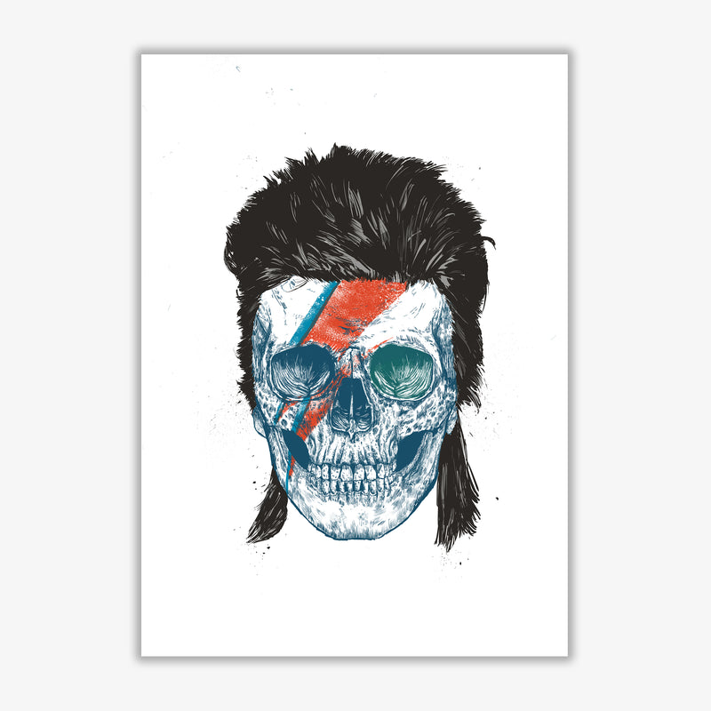 Bowie's Skull Gothic Art Print by Balaz Solti Print Only