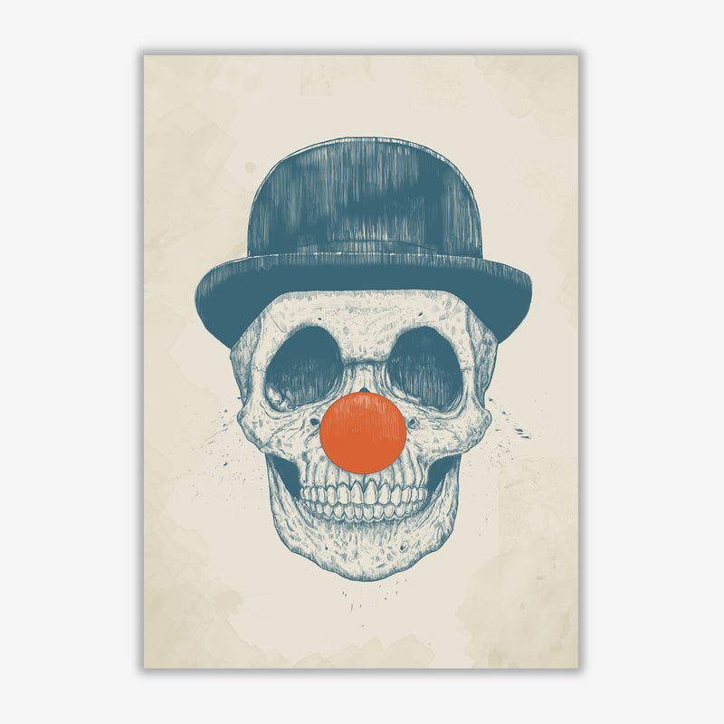 Dead Clown Skull Gothic Art Print by Balaz Solti Print Only