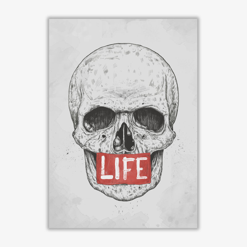 Skull Life Art Print by Balaz Solti Print Only