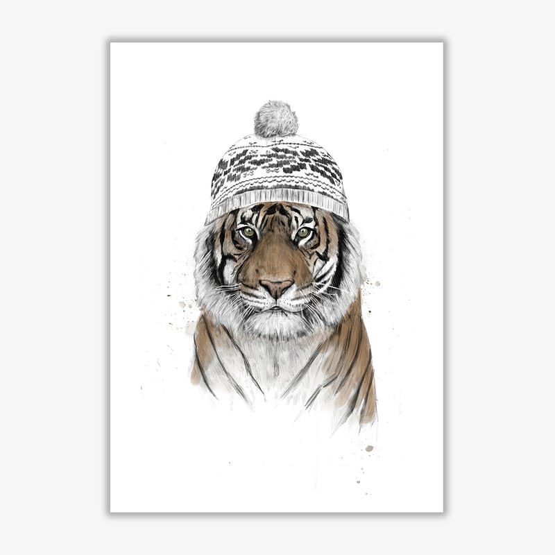 Siberian Tiger Animal Art Print by Balaz Solti Print Only