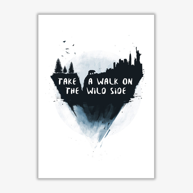 Walk On The Wild Side Art Print by Balaz Solti Print Only