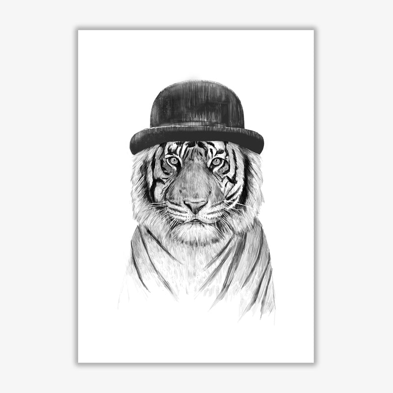 Welcome To The Jungle Tiger Animal Art Print by Balaz Solti Print Only