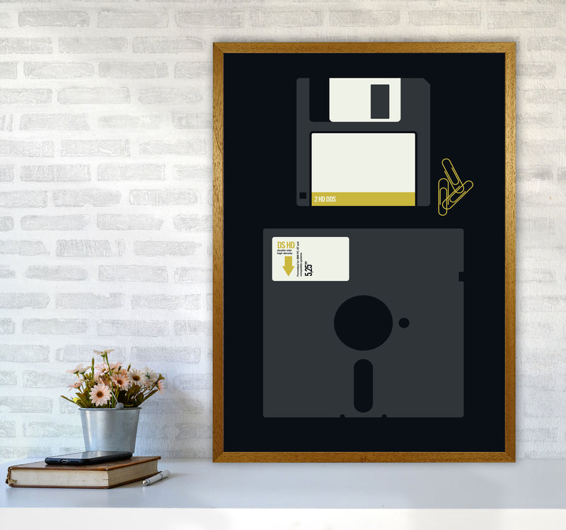 Icons Floppy 2 Art Print by Bo Lundberg A1 Print Only
