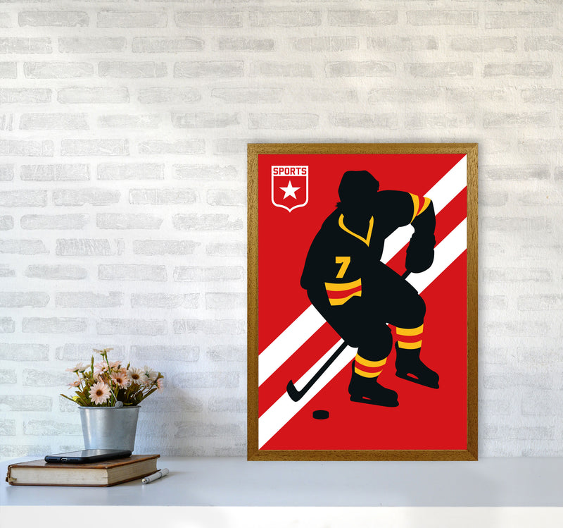 Icehockey Art Print by Bo Lundberg A2 Print Only