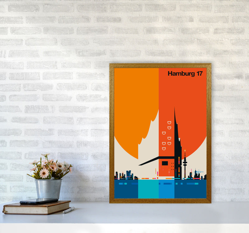 Hamburg 17 Art Print by Bo Lundberg A2 Print Only